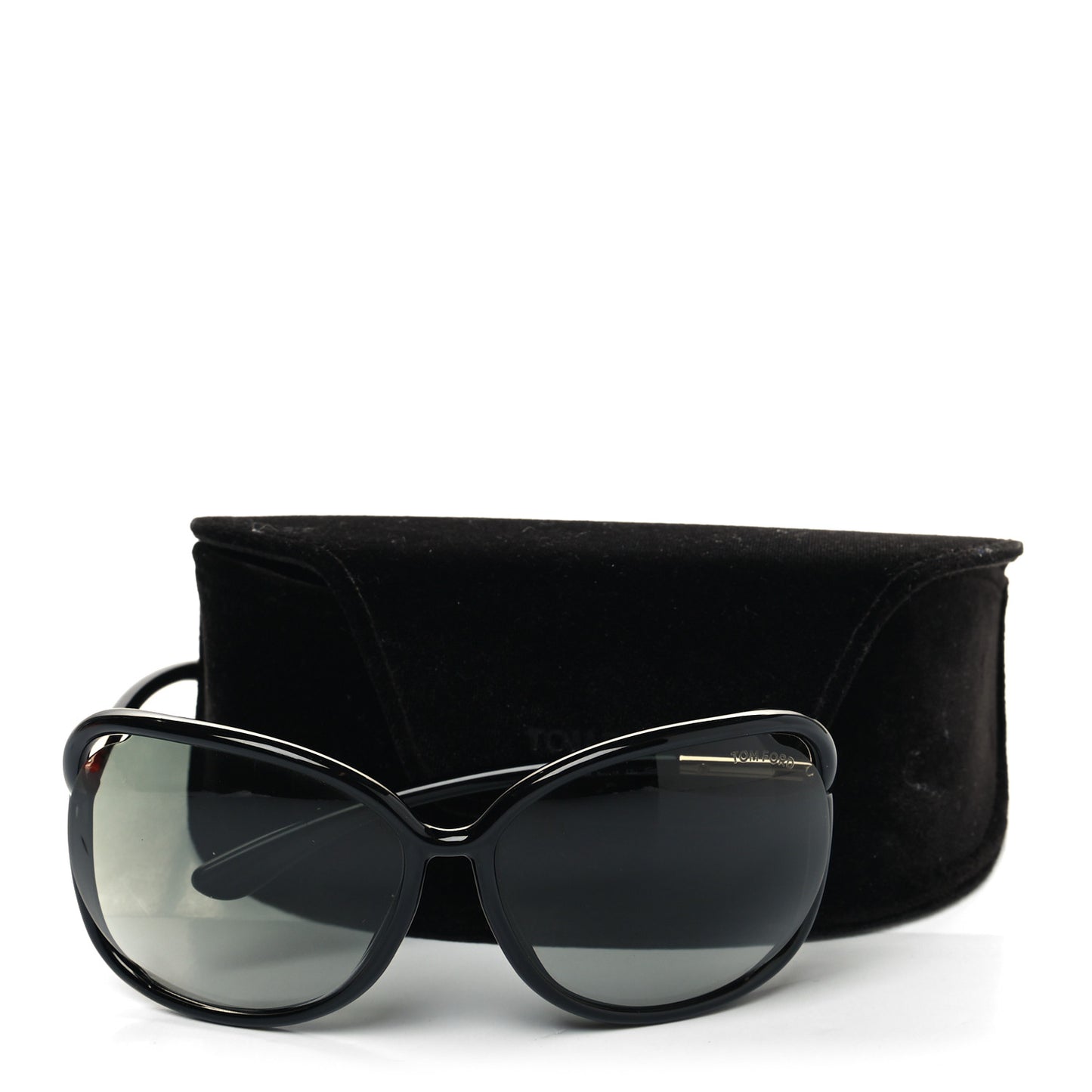 Acetate Raquel Sunglasses TF76 Black