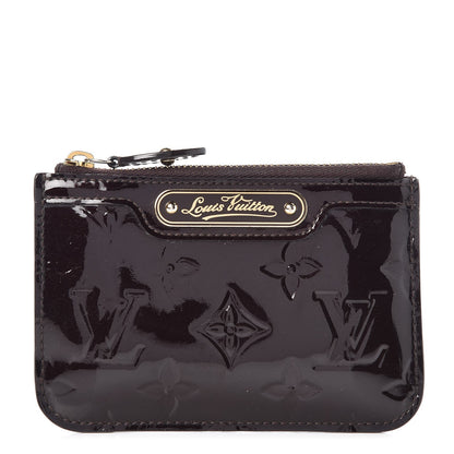 Louis Vuitton Vernis Key Pouch Amarante 1 of 11