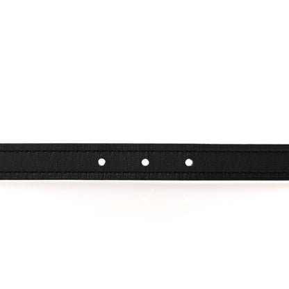 Hermes Swift Epsom 13mm Belt Strap 70 28 Etoupe Black 3 of 6