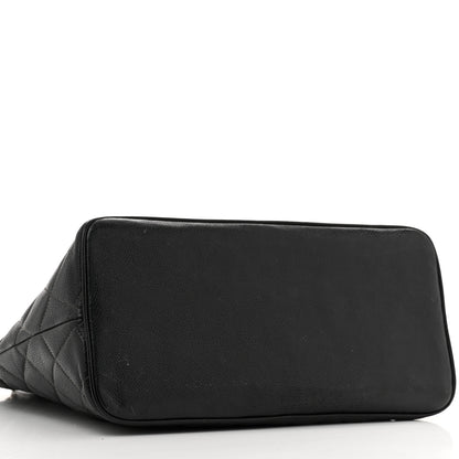 Chanel Caviar Quilted Medallion Tote Black 4 of 14