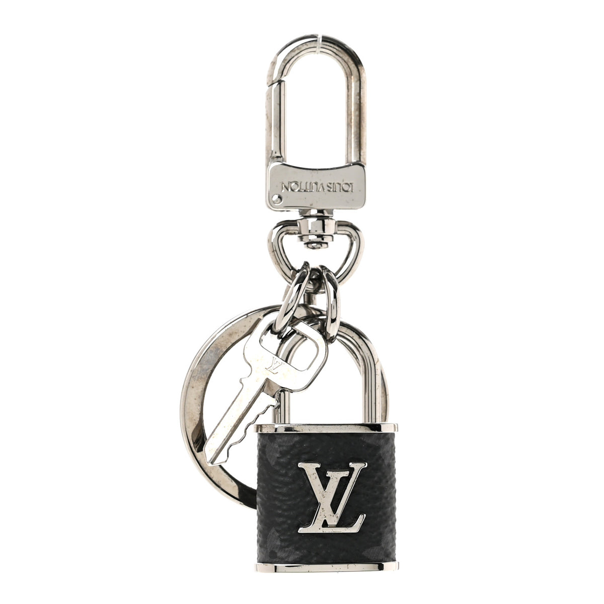 Monogram Eclipse Lock Bag Charm Key Holder