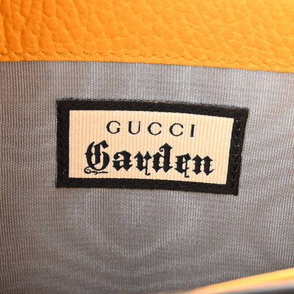 Gucci Calfskin Garden Dionysus Chain Wallet Yellow 6 of 9