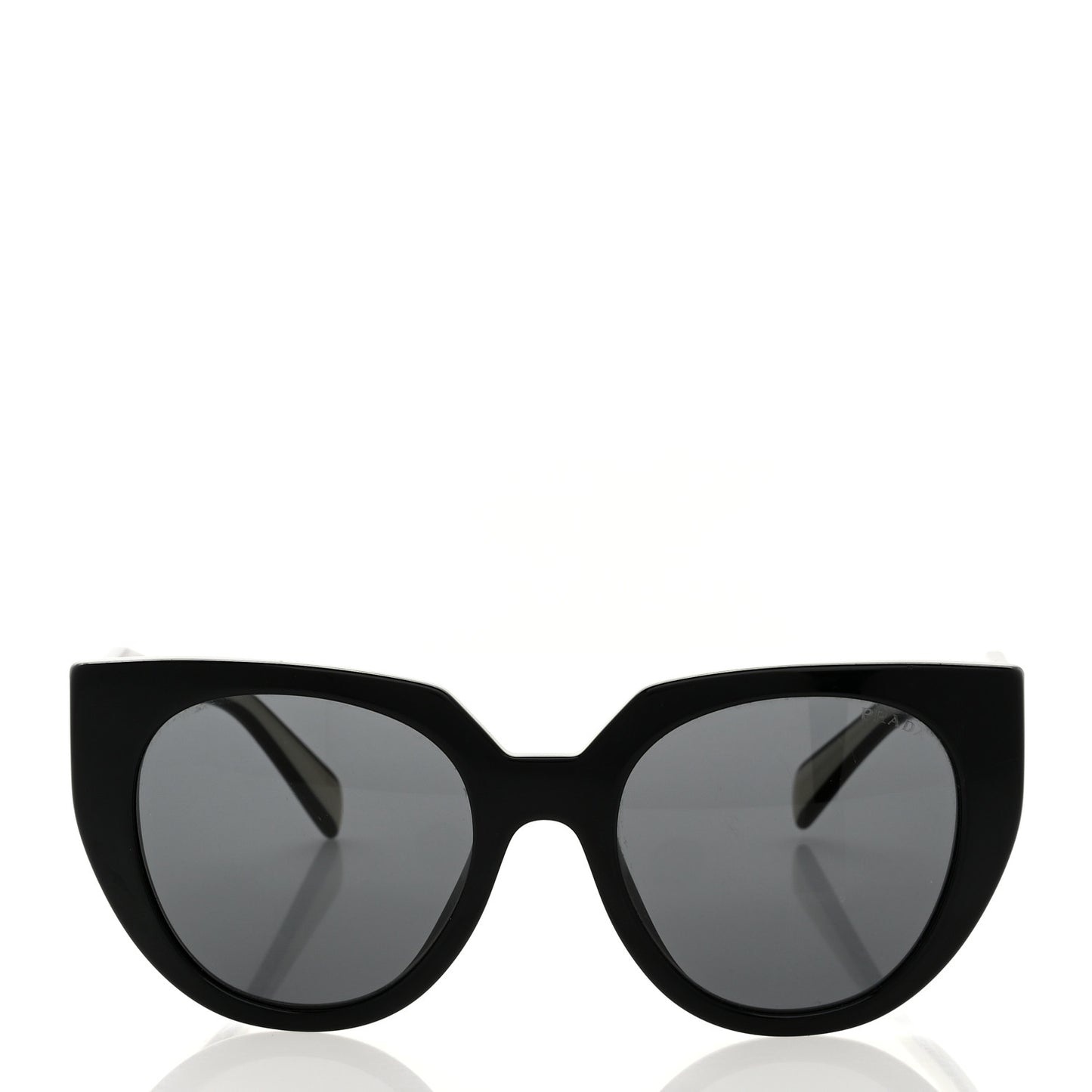 Acetate Sunglasses SPR 14W Black White