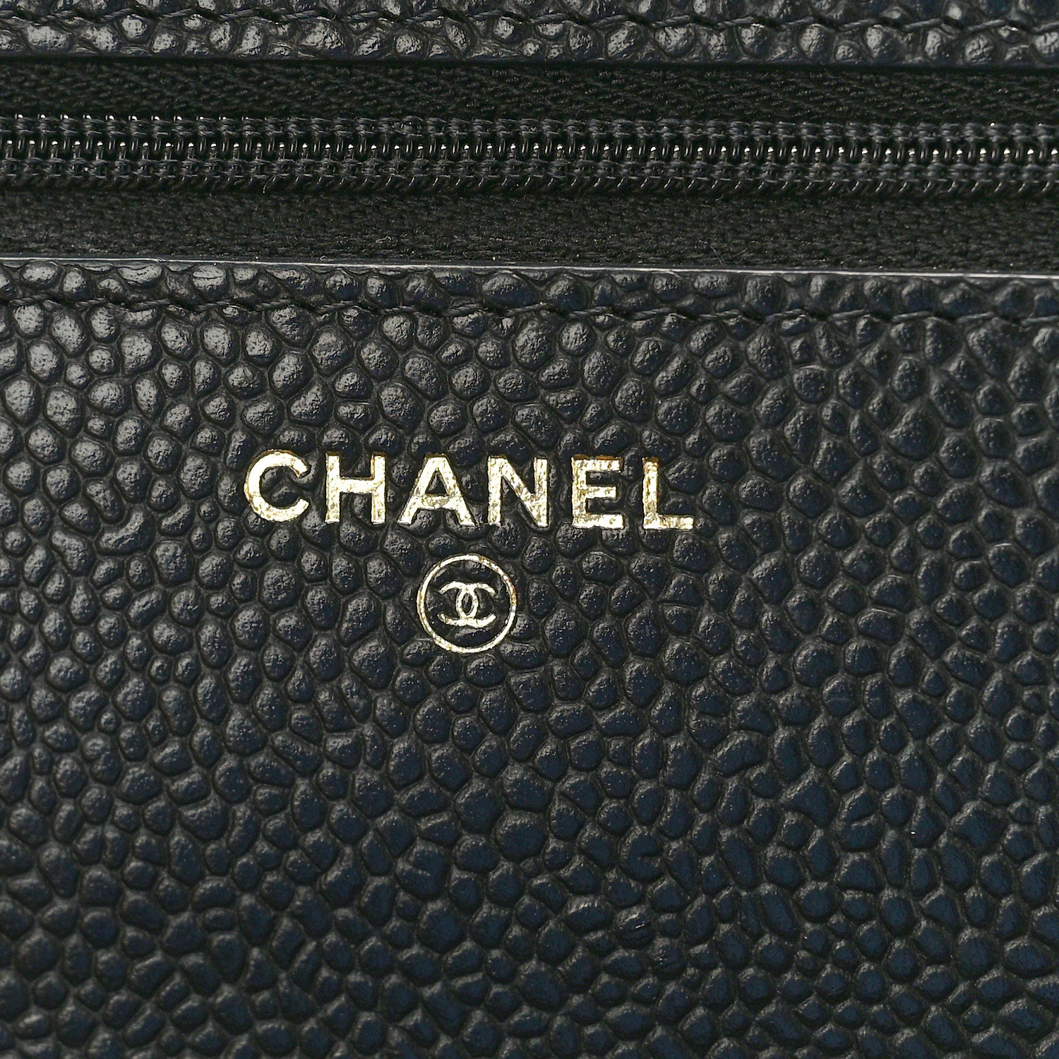 Chanel Caviar Quilted Wallet On Chain WOC Black 6 of 11