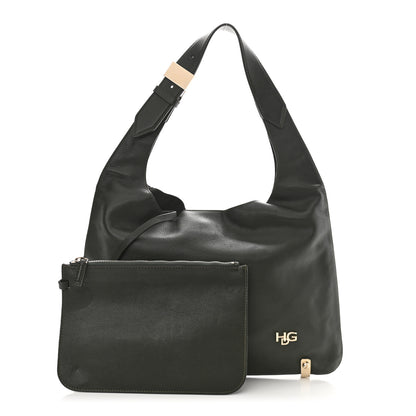 Givenchy Calfskin HDG Small Hobo Dark Green 1 of 12