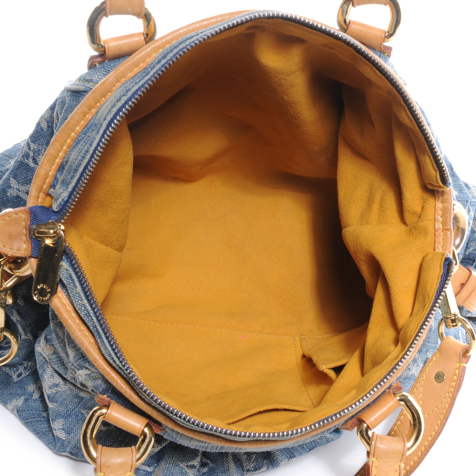 Louis Vuitton Denim Neo Cabby MM Blue 5 of 11