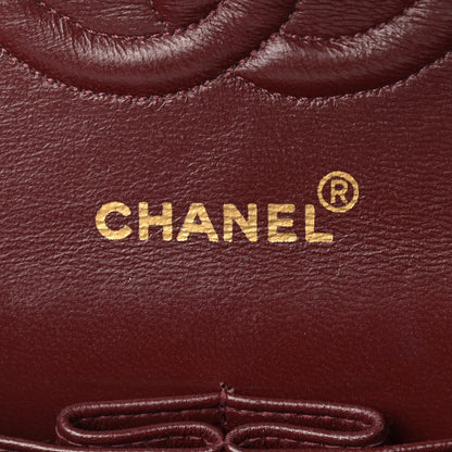 Chanel Lambskin Quilted Medium Double Flap Black 6 of 16