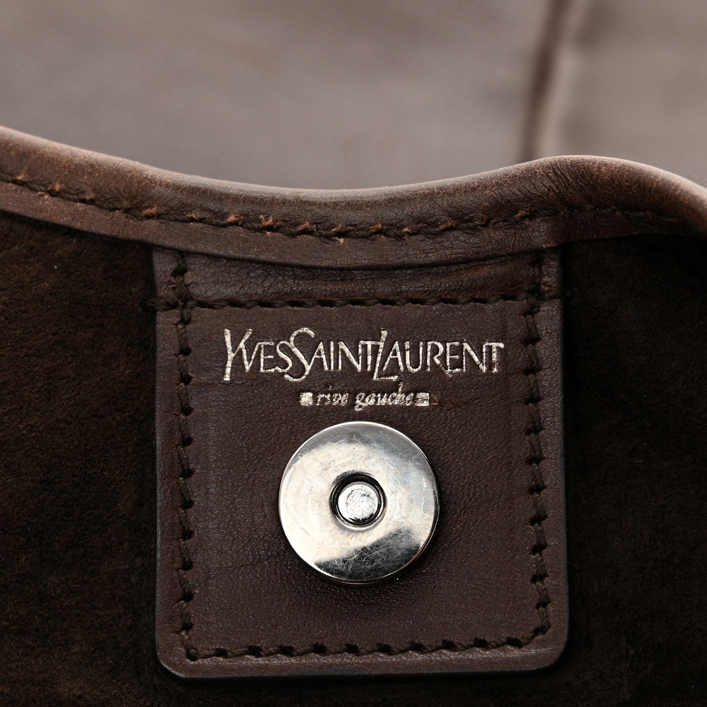 Calfskin Horn Mombasa Hobo Dark Brown