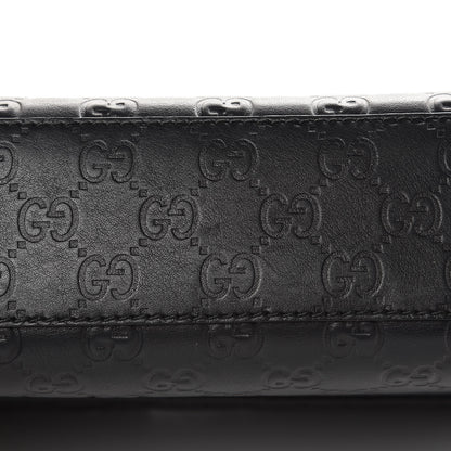 Gucci Guccissima Medium Emily Chain Shoulder Bag Black 13 of 17