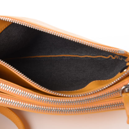 Celine Lambskin Small Trio Crossbody Bag Sunflower 5 of 13