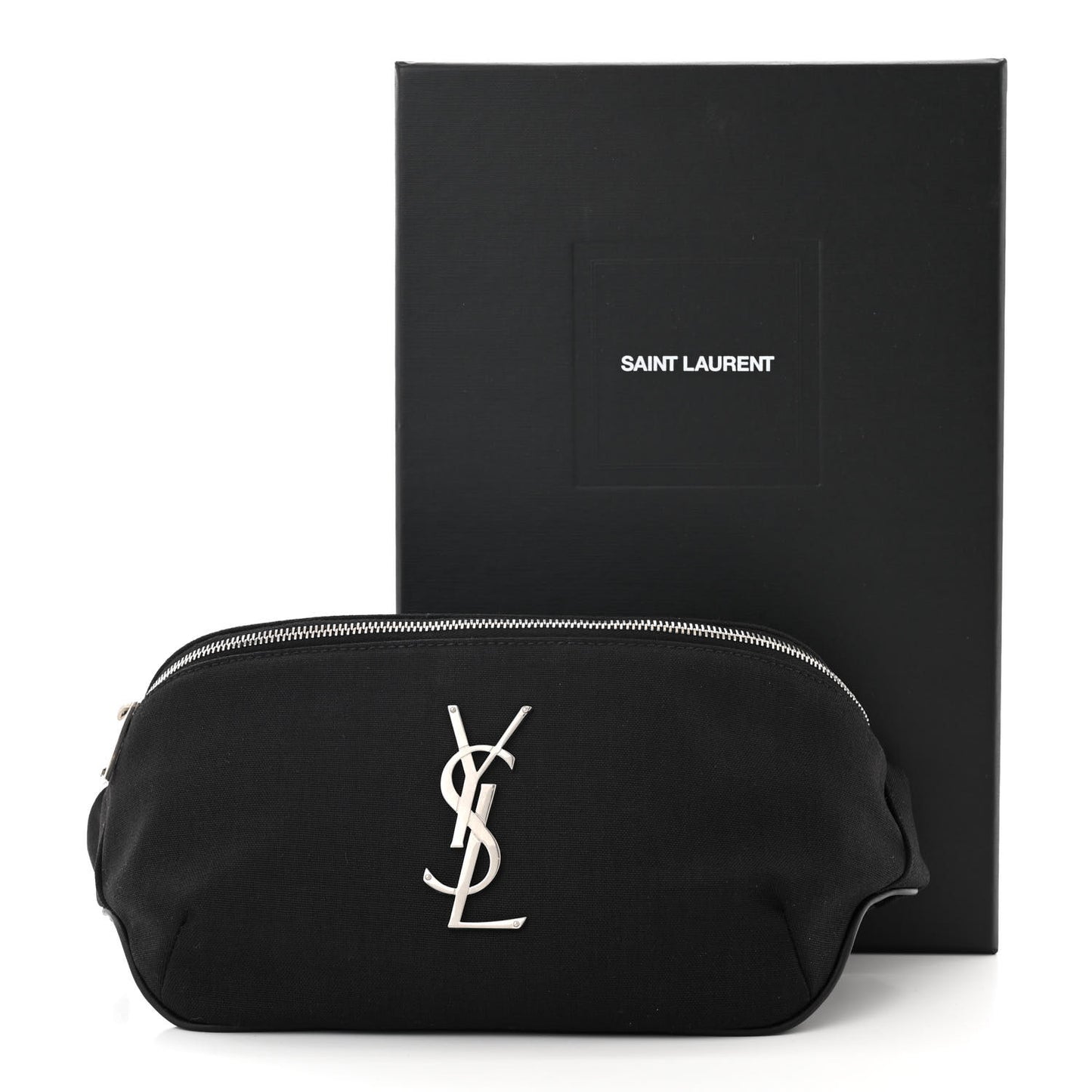 Canvas Monogram Belt Bag Black
