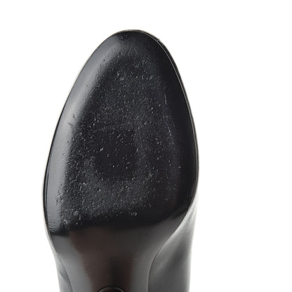Chanel Lambskin CC Pumps 37 Black 12 of 16