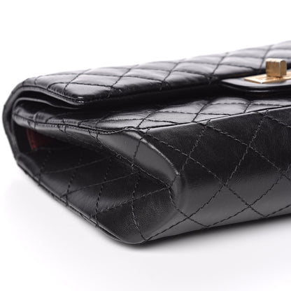 Chanel Aged Calfskin Quilted 2.55 Reissue 225 Flap Black 9 of 12