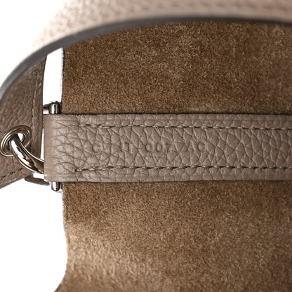 Hermes Taurillon Maurice Picotin Lock 18 PM Gris Asphalte 7 of 11