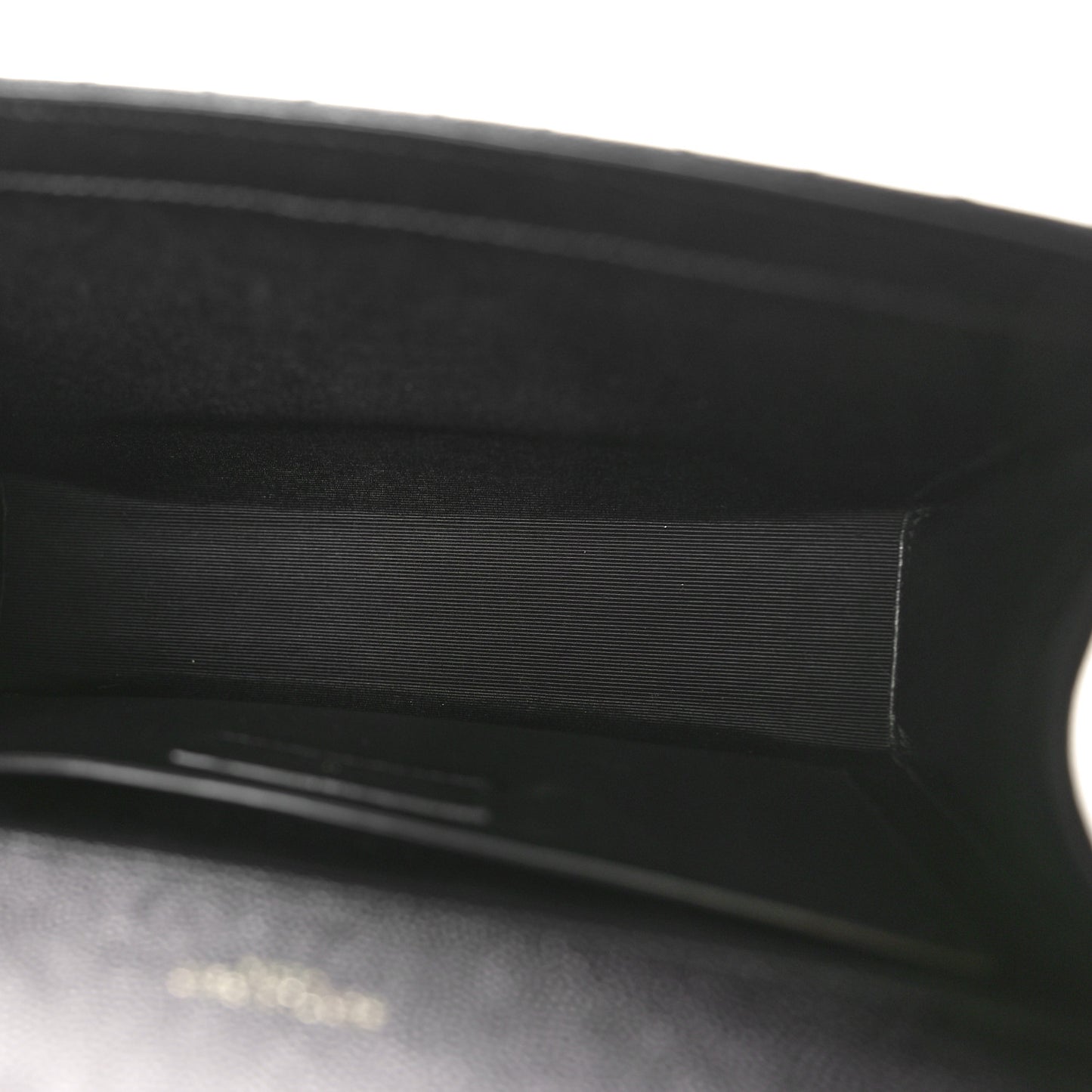Grain De Poudre Textured Mixed Matelasse Triquilt Medium Monogram Monochrome Satchel Black