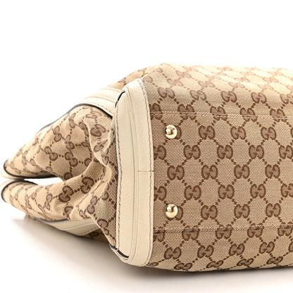 Gucci Monogram Medium Bella Hobo Off White 9 of 12