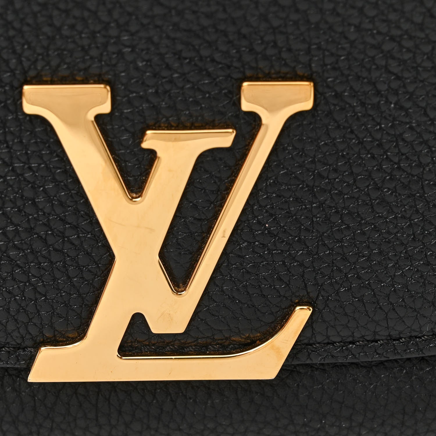Louis Vuitton Grained Calfskin Vivienne NM Black 13 of 13