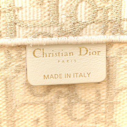 Christian Dior Oblique Medium Book Tote Gold Multicolor 6 of 14