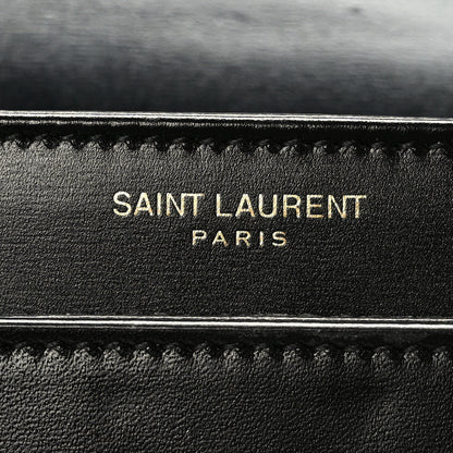 Saint Laurent Smooth Calfskin Small Solferino Satchel Black 6 of 8