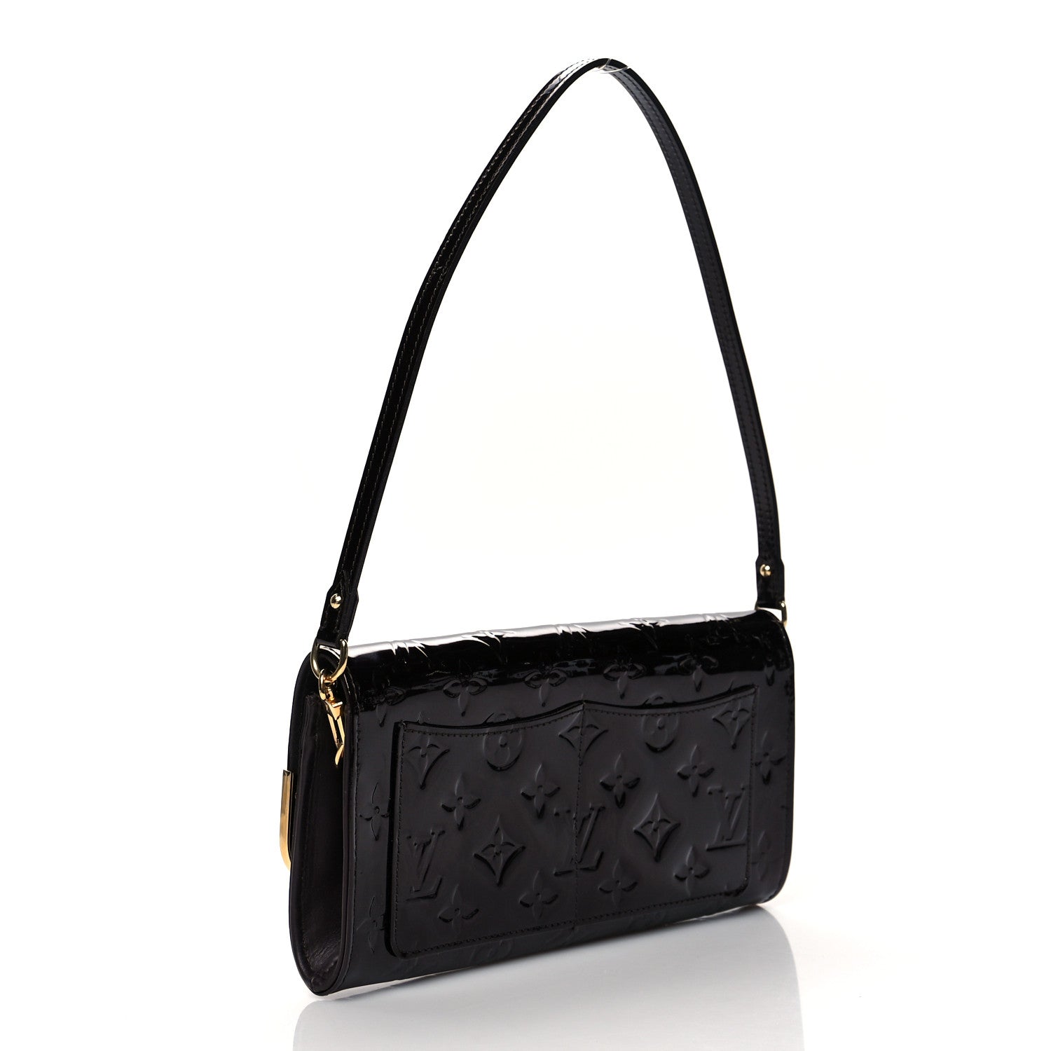 Louis Vuitton Vernis Rossmore MM Amarante 3 of 9