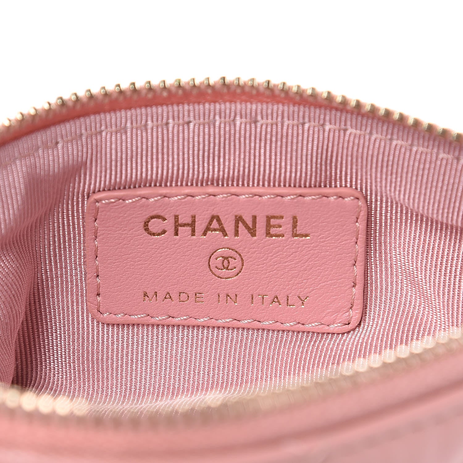 Chanel Aged Calfskin Quilted Small Reissue Cosmetic Case Light Pink 6 of 8