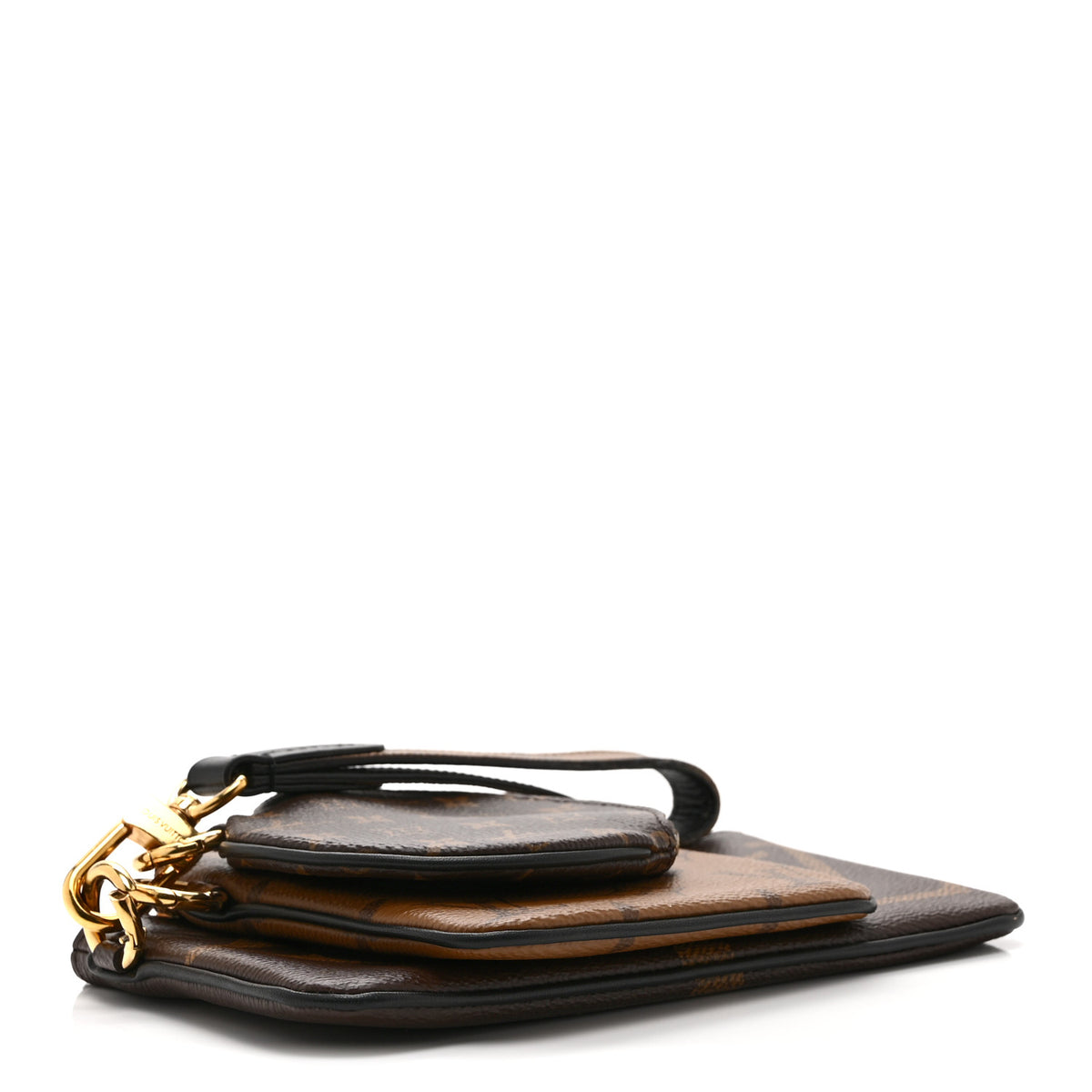 Reverse Monogram Giant Trio Pouch