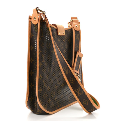 Louis Vuitton Monogram Perforated Musette Green 3 of 9