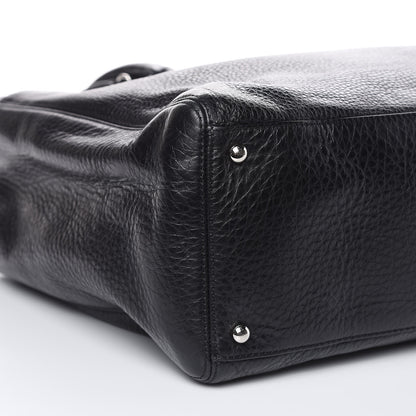 Chanel Calfskin XL Cerf Executive Shopper Tote Black 9 of 24