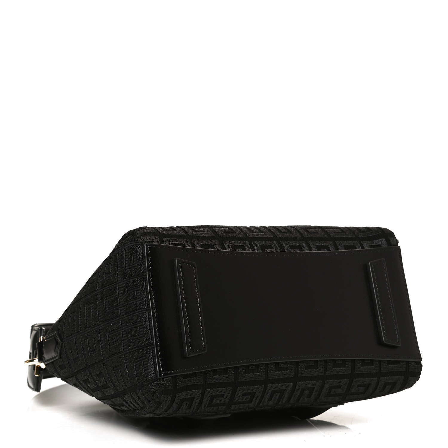 Givenchy Embroidered Canvas Mini Lock Antigona Shoulder Bag Black 4 of 8