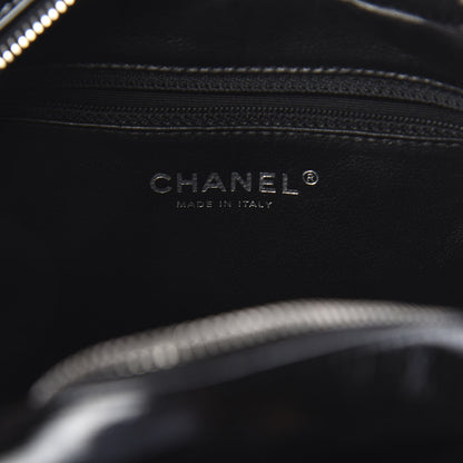 Chanel Patent Quilted Tote Black 6 of 10