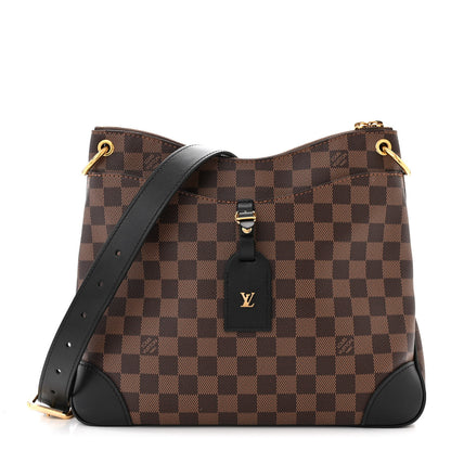 Louis Vuitton Damier Ebene Odeon MM Black 1 of 10