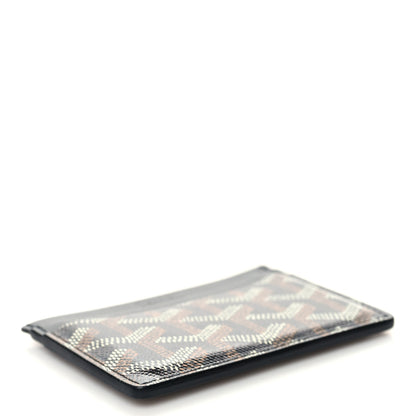 Goyard Goyardine Saint Sulpice Card Holder Black 4 of 7