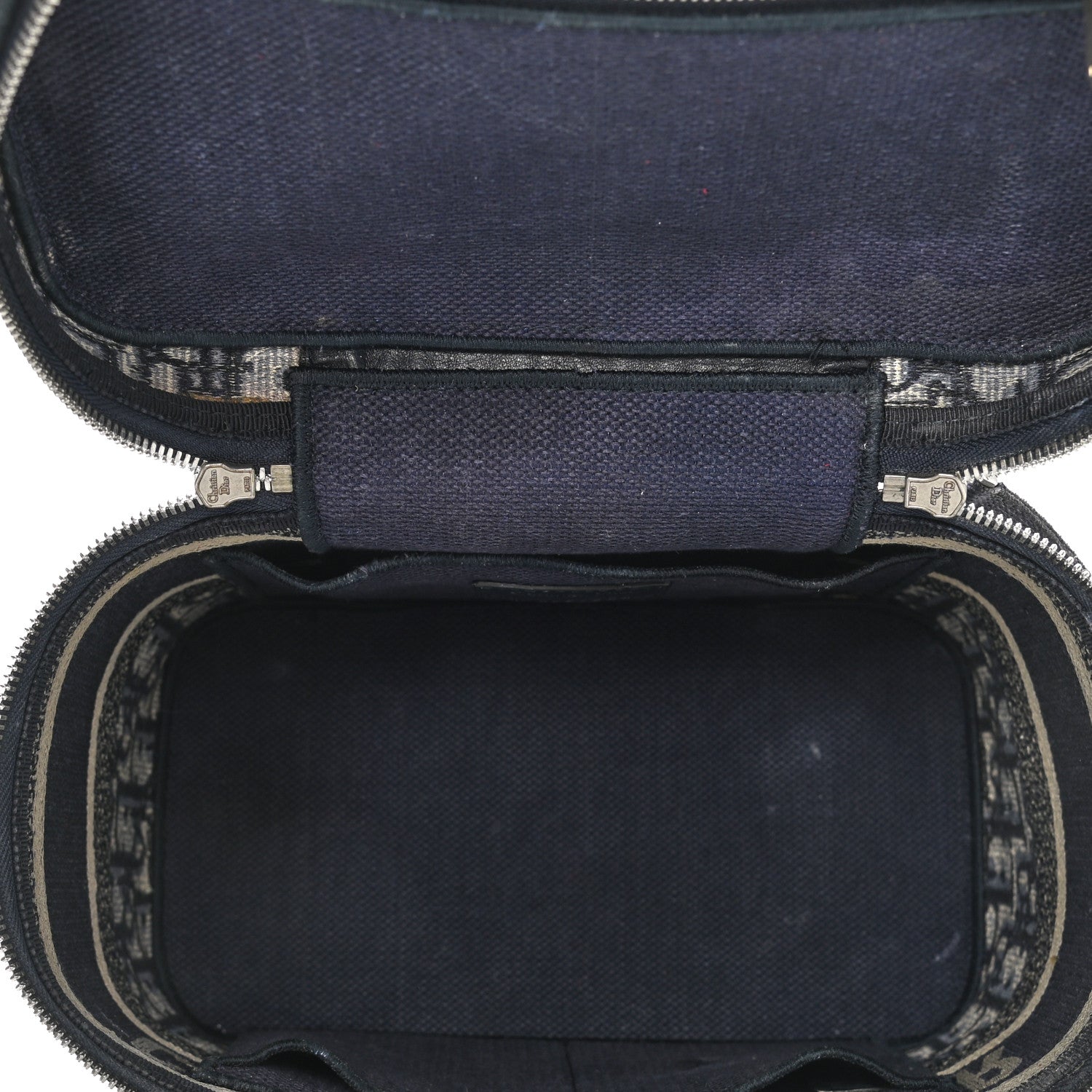 Christian Dior Oblique Diortravel Vanity Case Blue 5 of 10