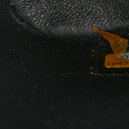 Chanel Caviar Quilted Medallion Tote Navy 7 of 16