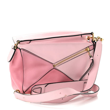 Loewe Calfskin Small Puzzle Bag Rosa 3 of 12