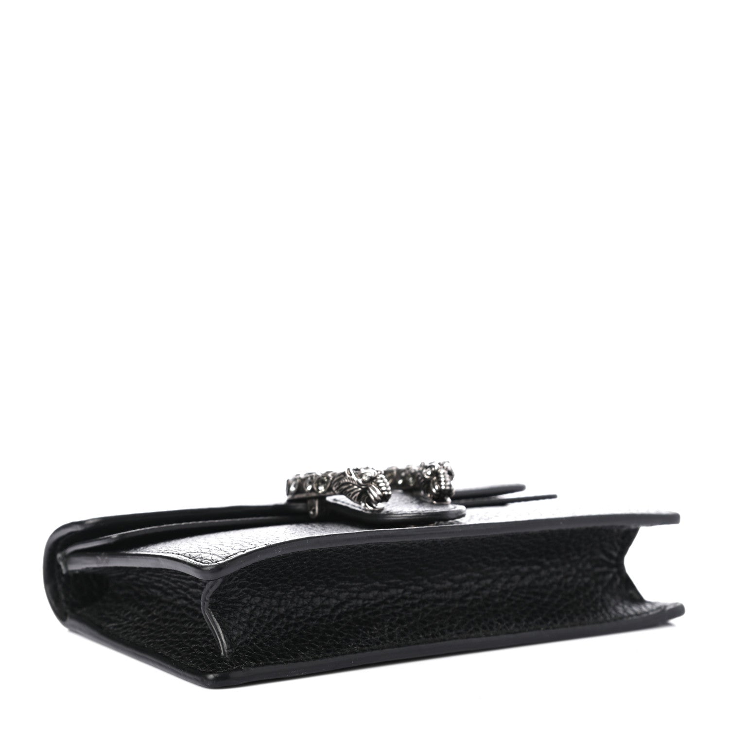Gucci Calfskin Super Mini Dionysus Shoulder Bag Black 3 of 9