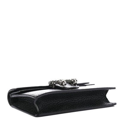 Gucci Calfskin Super Mini Dionysus Shoulder Bag Black 3 of 9