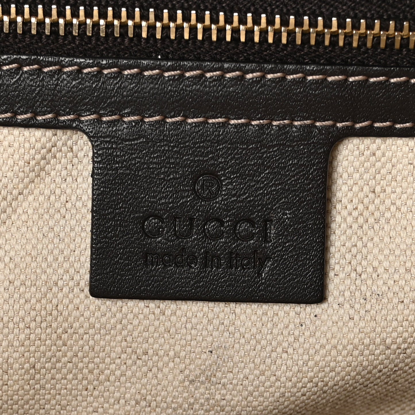 Monogram Web Medium Mayfair Tote Dark Brown