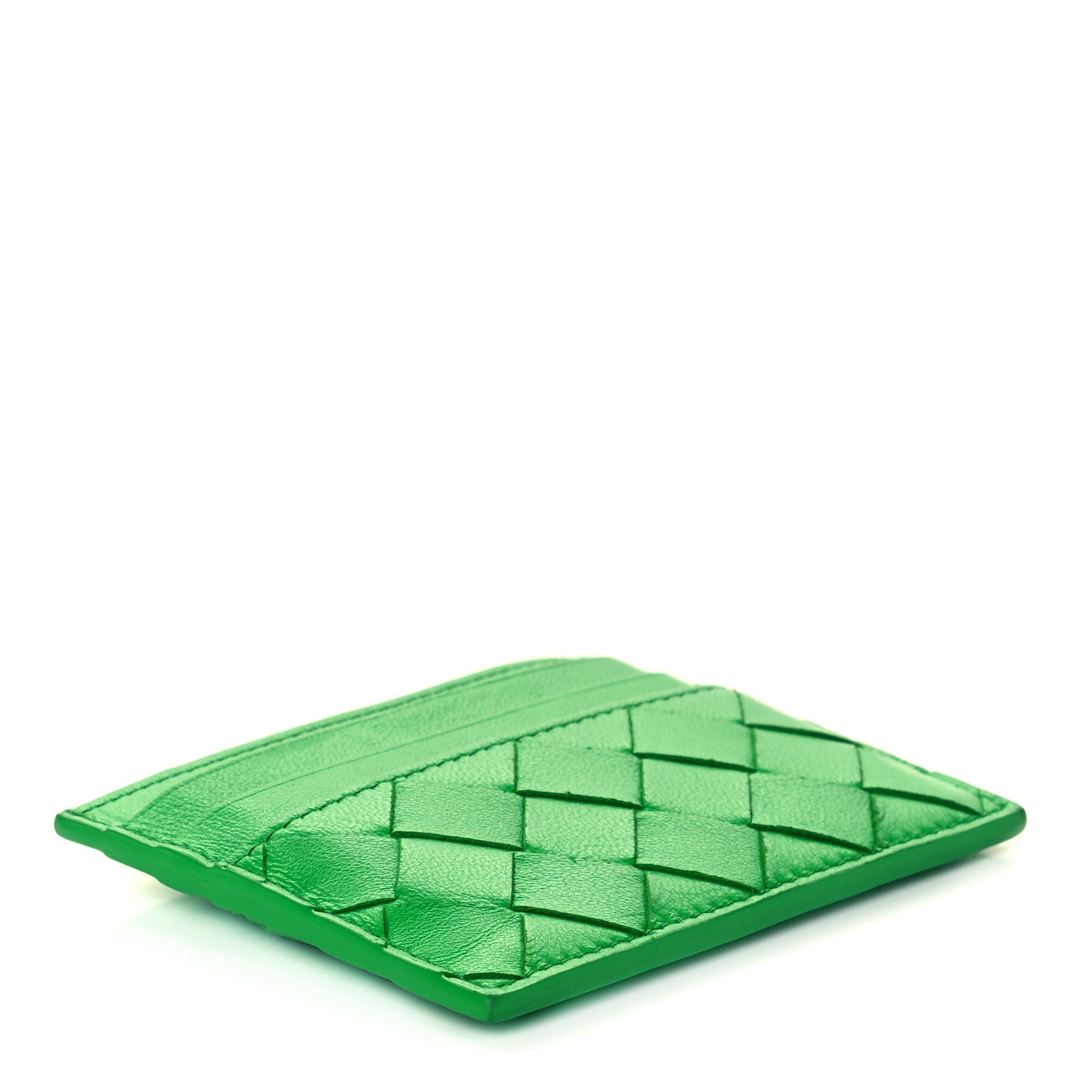 Bottega Veneta Nappa Intrecciato Card Holder Parakeet 4 of 7