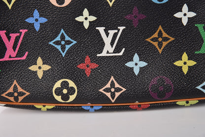 Louis Vuitton Monogram Multicolor Pochette Accessories Black 13 of 13