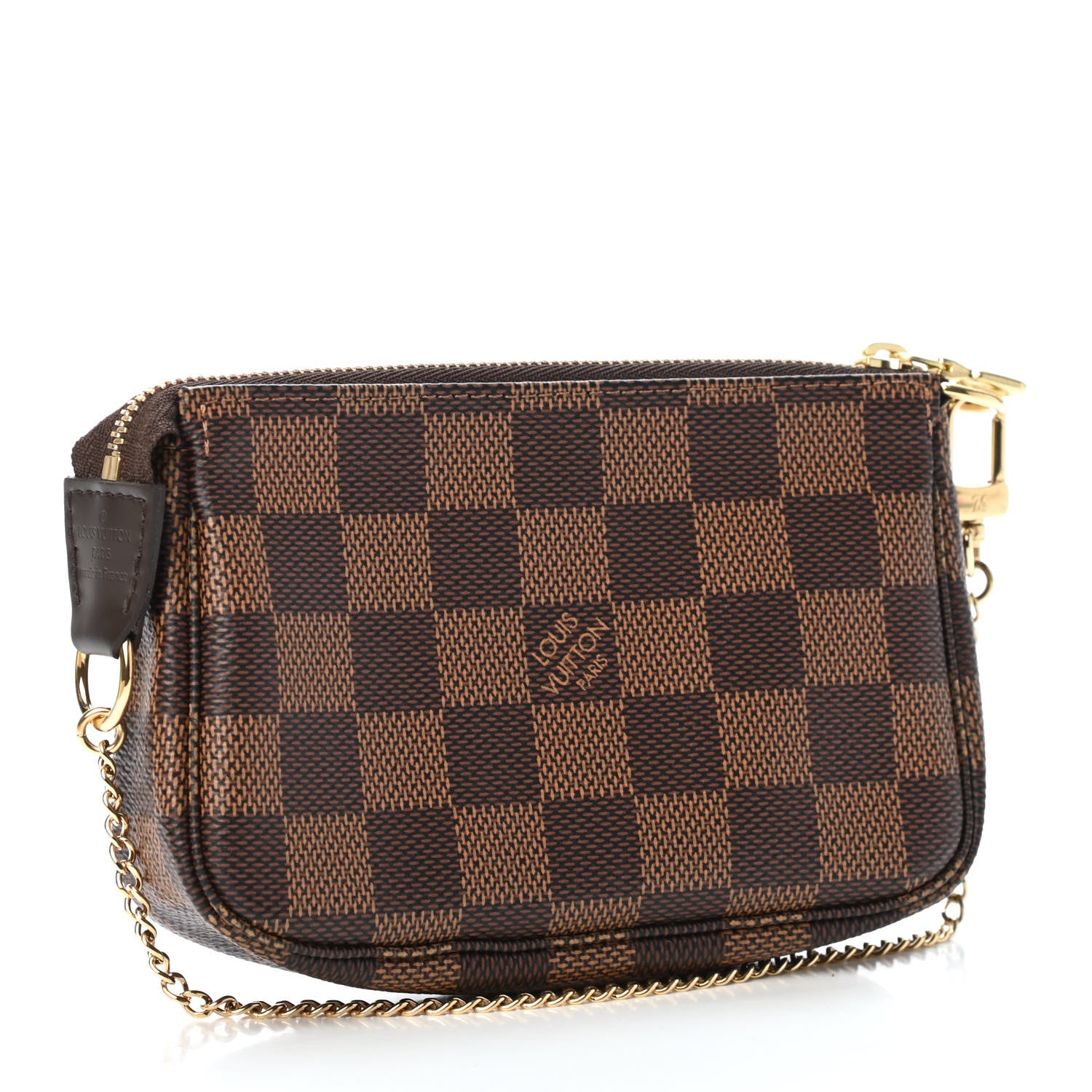 Louis Vuitton Damier Ebene Mini Pochette Accessories 2 of 4