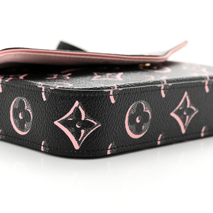 Louis Vuitton LOUIS VUITTON Monogram Fall For You Felicie Strap & Go Black 8 of 10