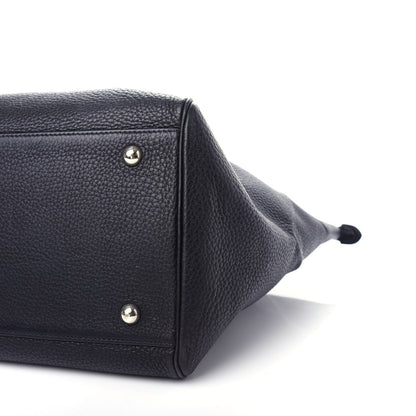 Hermes Taurillon Clemence Paris Bombay 37 Black 10 of 11