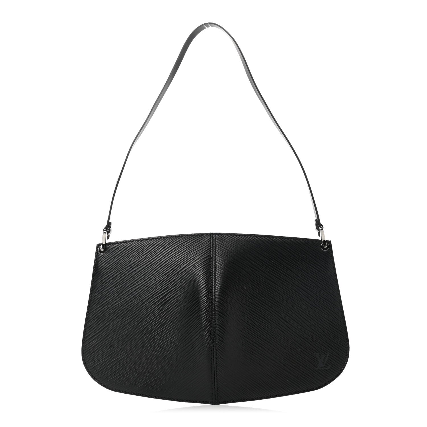 Louis Vuitton Epi Demi Lune Pochette Black 1 of 9