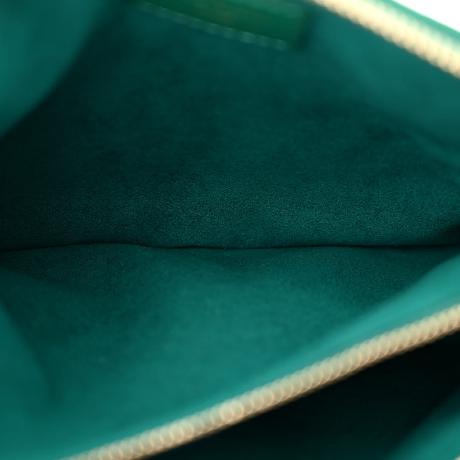 Louis Vuitton Lambskin Embossed Monogram Coussin BB Emeraude 5 of 11