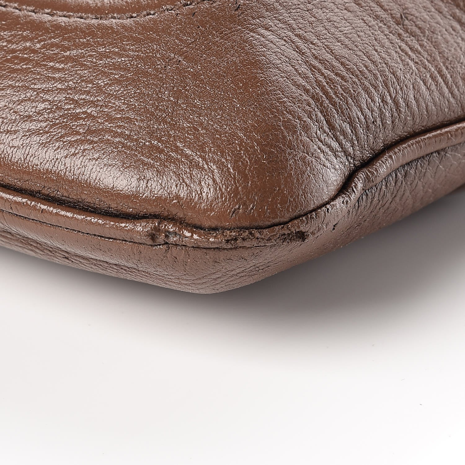 Prada Vitello Daino Shoulder Bag Bruciato 10 of 22
