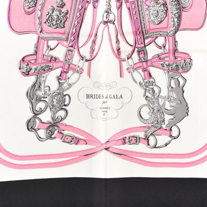 Hermes Silk Brides de Gala Pocket Square 3 of 3