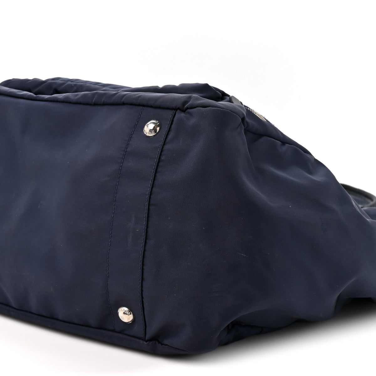Prada Tessuto Nylon Vela Diaper Bag Blue 7 of 8