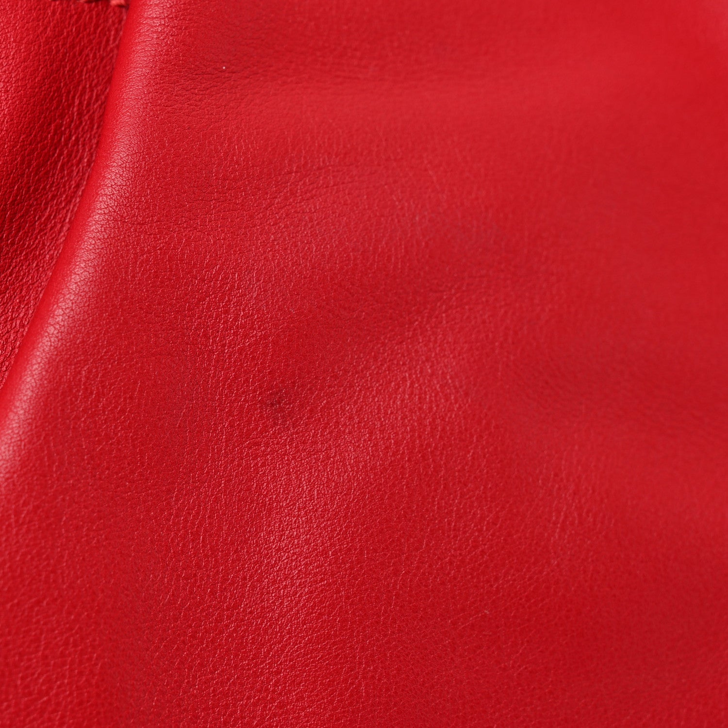 Salvatore Ferragamo Calfskin Chain Gancini Shoulder Bag Red 11 of 12