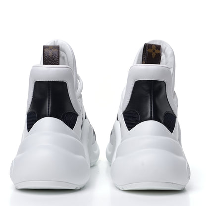 Louis Vuitton Calfskin Technical Nylon LV Archlight Sneakers 41 Marine 9 of 16